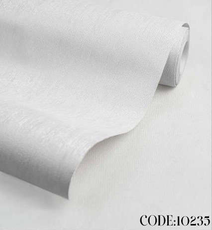 کاغذ دیواری سفید بافت دار البوم کربن (2) مدل 10235